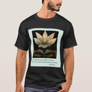 T-shirt Citation de Bouddha sur les personnes d'opinion GO