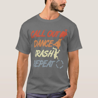 T-shirt Citation de breakdancing vintage
