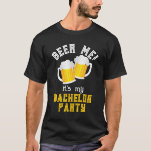 T-shirt Citation de buveur de bière de Bachelor Funny