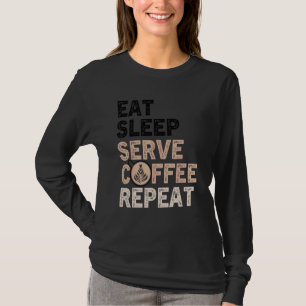 T-shirt Citation de café Café Addict Cool Café 22