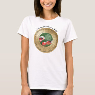 T-shirt Citation de calendrier 2026 Une maison devient un 