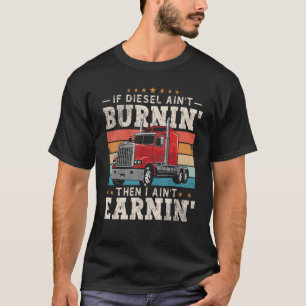 T-shirt Citation de camion Mens Semi Conducteur de camion 