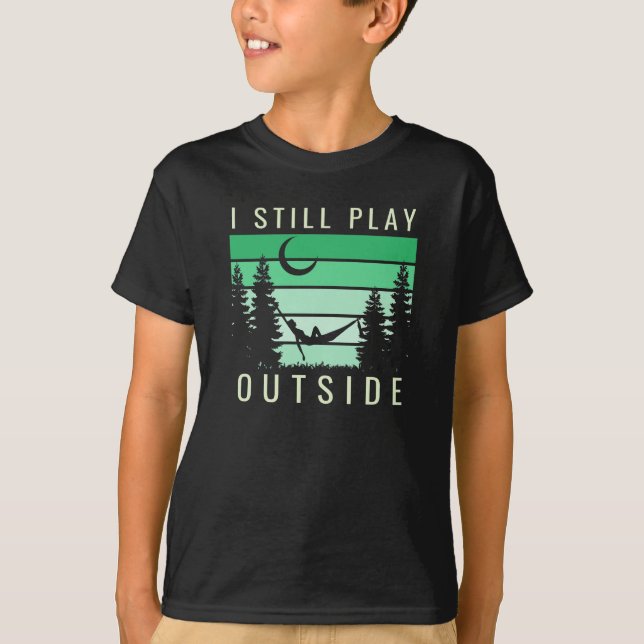 T-shirt Citation de camping (Devant)