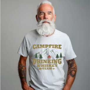 T-shirt Citation de camping drôle disant campeur