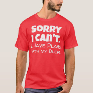 T-shirt Citation de canard drôle pour le propriétaire de c