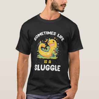 T-shirt Citation de Catcher d'Escargot Banane pour Limace