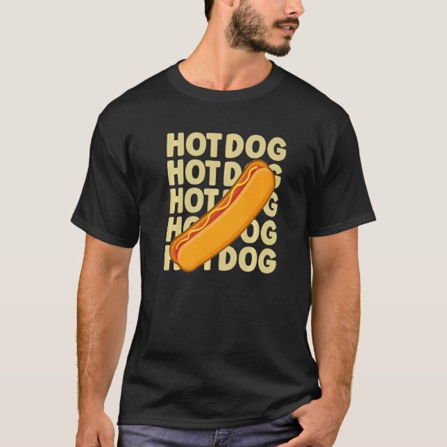 T-shirt Citation De Chien Chaud Pour Un Chien Chaud (Devant)