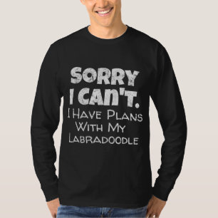 T-shirt Citation de chien de caniche de Labradoodle - Amou