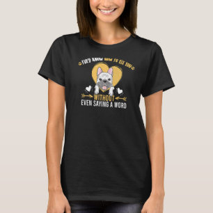 T-shirt Citation de Chien Français mignon Propriétaire Coe