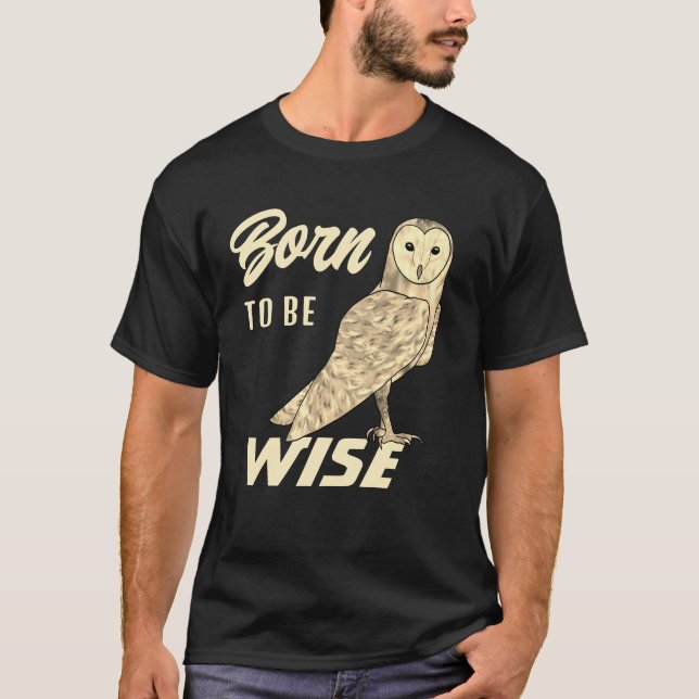 T-shirt Citation de chouette drôle (Devant)