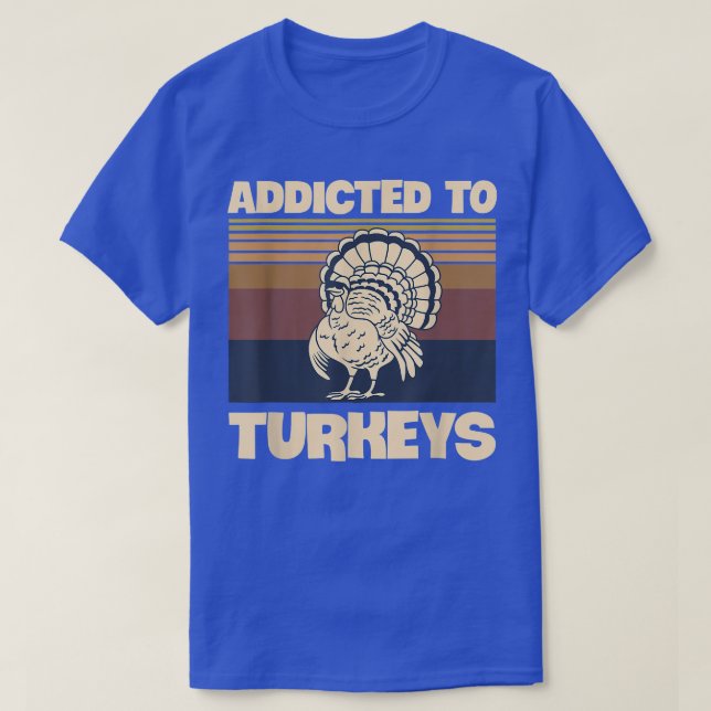 T-shirt Citation de dindes pour un expert de Turquie  (Design devant)
