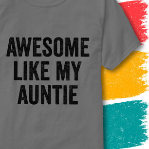 T-shirt Citation de Famille Drôle Vintage Génial Comme Ma