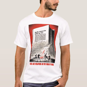 T-shirt Citation de FDR sur le Burning de livre