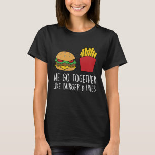 T-shirt Citation de hamburger amusant Hamburger Cheeseburg