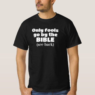 T-shirt citation de la bible chrétienne