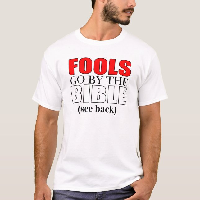 T-shirt citation de la bible chrétienne (Devant)