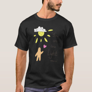 T-shirt Citation de la Bible chrétienne Matthew 514 Vous ê
