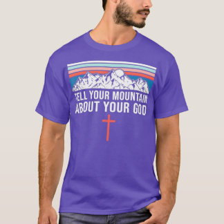 T-shirt Citation de la foi chrétienne mignonne Racontez vo