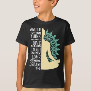 T-shirt Citation de la méditation bouddhiste yoga