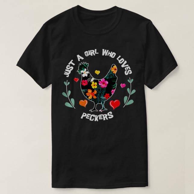 T-shirt Citation De La Novelté Femme Juste Une Fille Qui A (Design devant)
