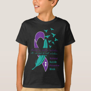 T-shirt Citation de la Semaine nationale de prévention du 