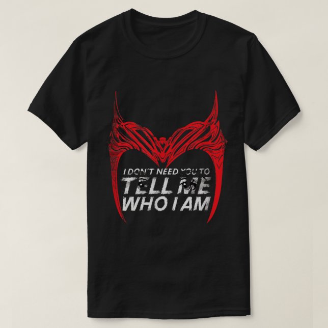 T-shirt Citation de la sorcière WandaVision  (Design devant)
