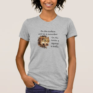 T-shirt Citation de la vie amusante Cool de surface à l'in