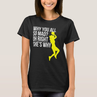 T-shirt Citation de l'amoureuse du basket-ball féminin