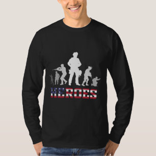 T-shirt Citation de l'Armée militaire des anciens combatt