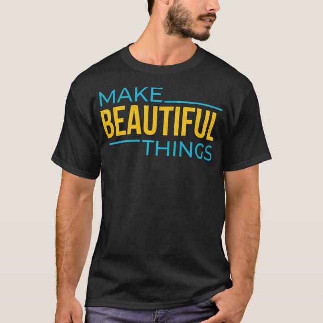 T-shirt Citation de l'artisanat Dire Atelier Peintre Arts  (Devant)