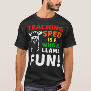 T-shirt Citation de l'enseignant SPED inspirée par l'ensei