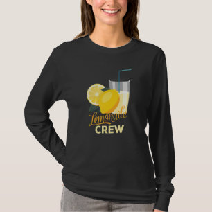 T-shirt Citation de l'équipage Lemonade Lemon Boss Juice S