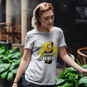 T-shirt Citation de l'ingénieur Anime Girl