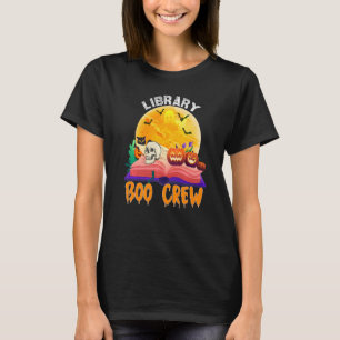 T-shirt Citation de livre amusant, équipe de librairie Boo