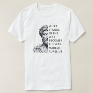 T-shirt Citation de Marcus Aurelius Stoics