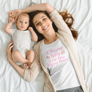 T-shirt Citation de maternité naptime pour bébé amusant