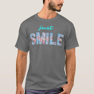 T-shirt Citation de motivation du thème floral pour la vie