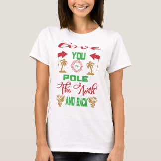 T-shirt Citation de Noël Conception Aimer Vous