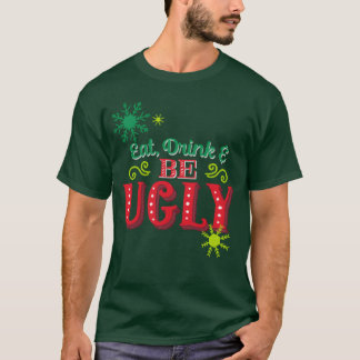 T-shirt Citation de Noël laide garçon