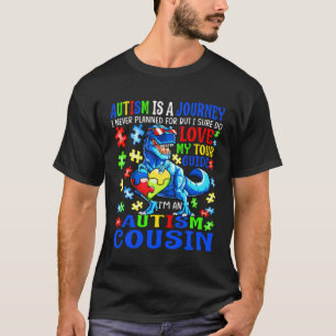 T-shirt Citation de parcours de cousin autiste Sensibilisa