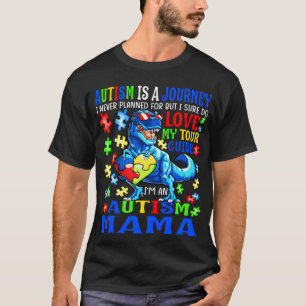 T-shirt Citation de parcours de maman autiste Sensibilisat
