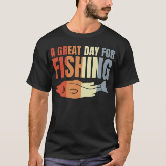 T-shirt Citation de pêche vintage garçon
