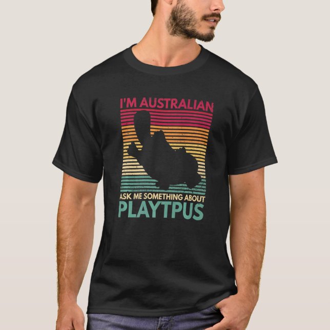 T-shirt Citation De Platypus Cute Pour Un Monotreme Platyp (Devant)