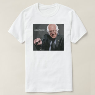 T-shirt Citation de ponceuses de Bernie