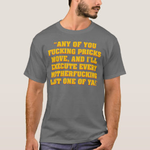 T-shirt Citation de Pulp Fiction de Honey Bunny voyage vin