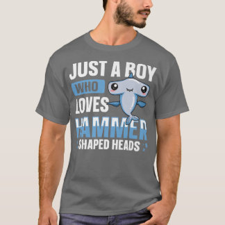 T-shirt Citation de requin à tête de marteau pour un requi