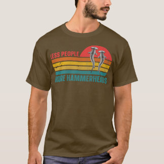 T-shirt Citation de requin à tête de marteau pour un requi