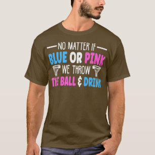 T-shirt Citation de révélation de genre pour un joueur de 