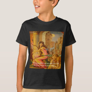 T-shirt Citation de sagesse de Hafiz "Le Cercle de Dieu"