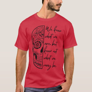 T-shirt Citation de Shakespeare Ophelia dans Hamlet